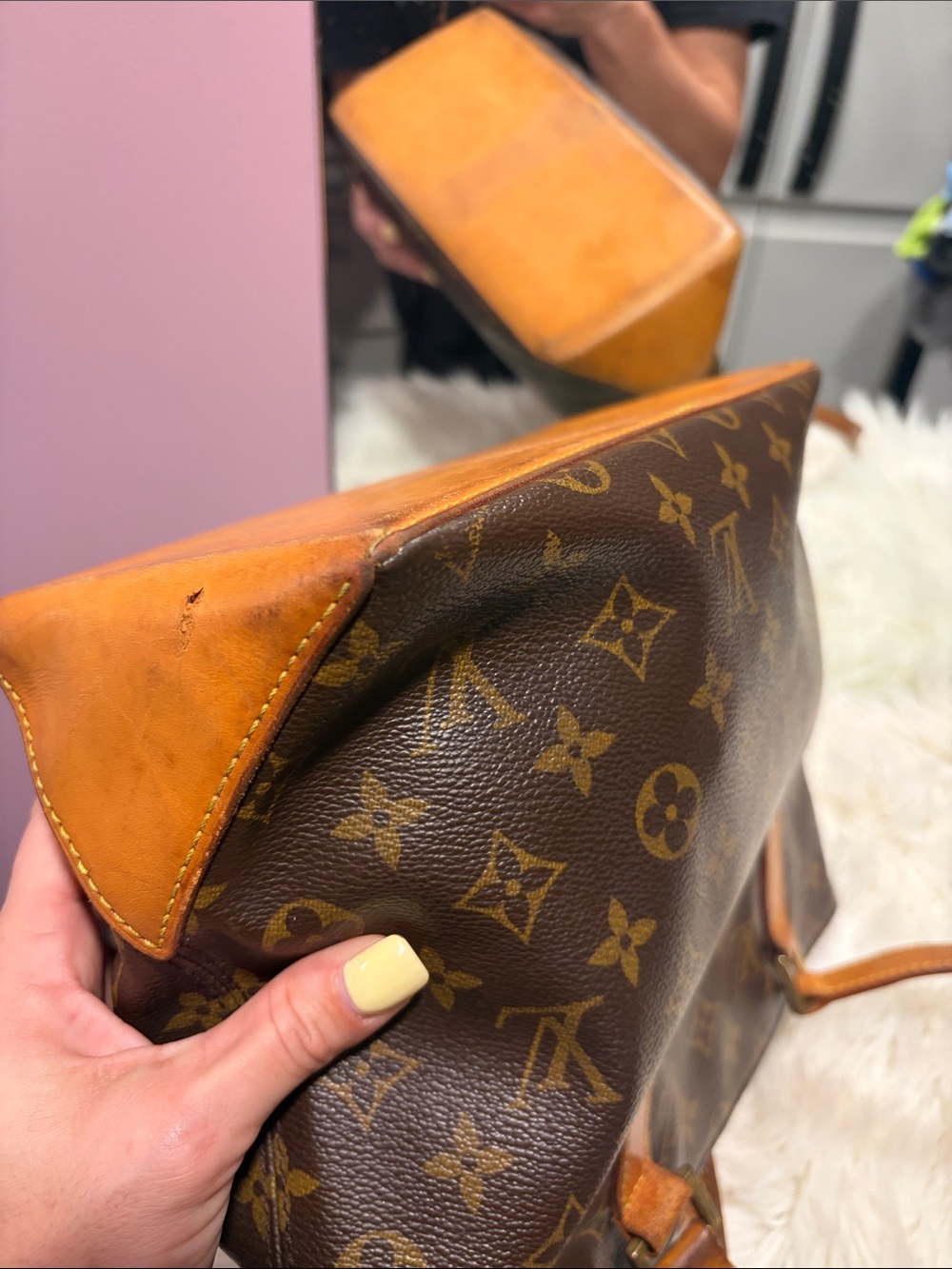 Louis Vuitton Brown Cabas Piano Monogram Canvas Tote - Picture 8 of 13